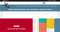 Desktop Screenshot of cd78fftt.fr